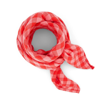 Swaddle L Bianca, Vichy Rot Rosa, Rose in April