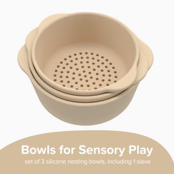 Bowls Natural, Sandspielset beige, Inspire My Play