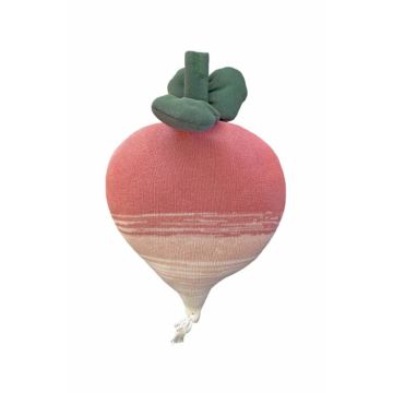 Gestricktes Kissen Ramona the Radish, Oli & Carol, Lorena Canals