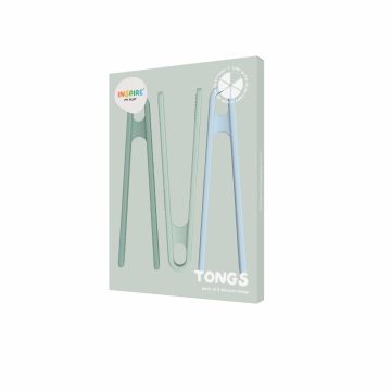 Tongs Green, Zangen Set grün, Inspire My Play
