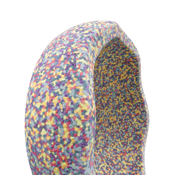 Stapestein confetti pastel