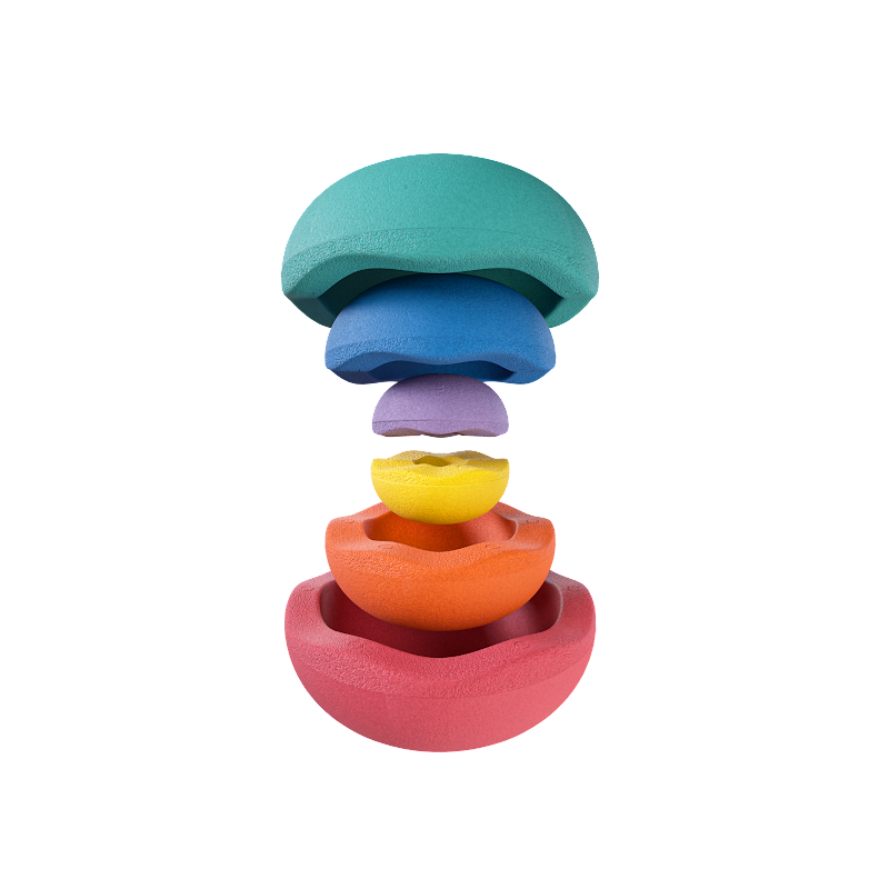 Stapelstein Inside rainbow classic (6 Stk.)