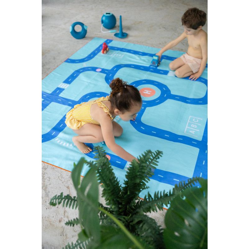 Spiel Strandtuch  Alphabet/Bullseye XL, 180 x 180cm, Quut