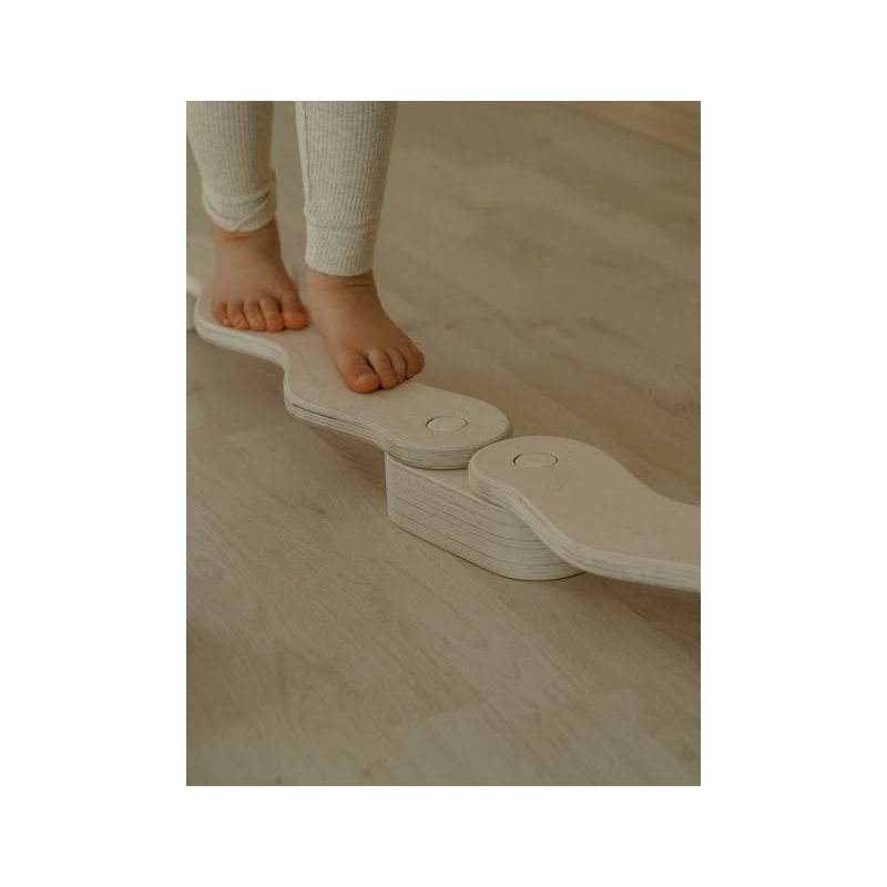 Balancierbalken Polku S Birke, FitWood 