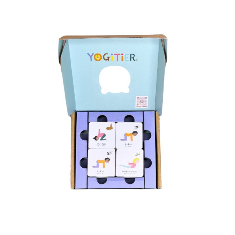 Yoga-MEMO aus Holz,Yogitier®  