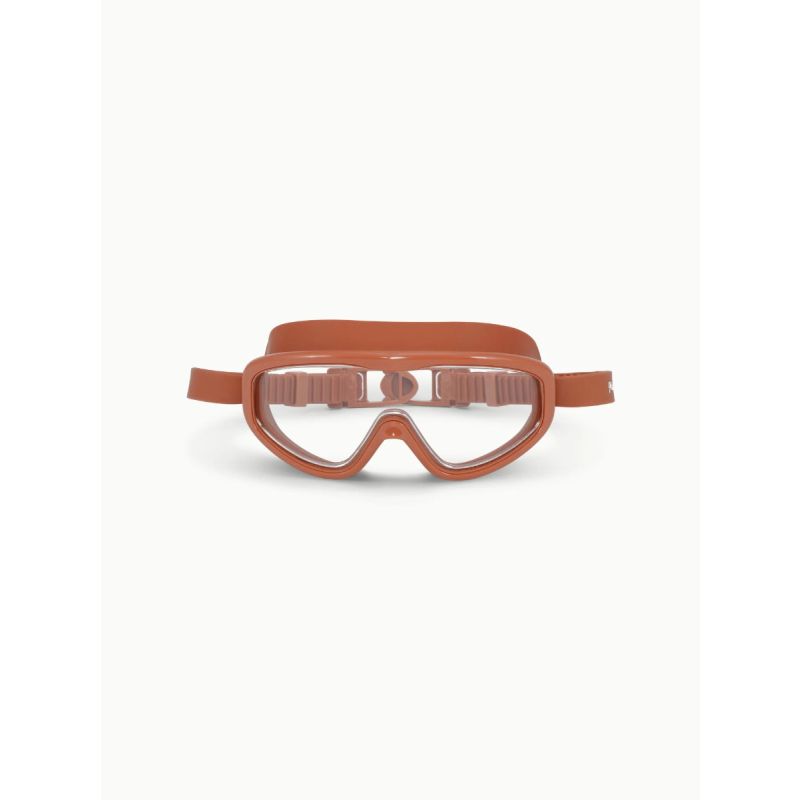 Hans Googles terracotta, lunettes de natation pour enfants, Petites Pommes