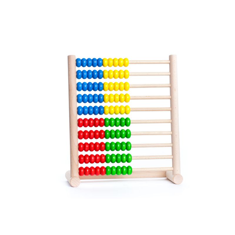 Apprendre le calcul Abacus 100, jouets éducatifs, Bajo