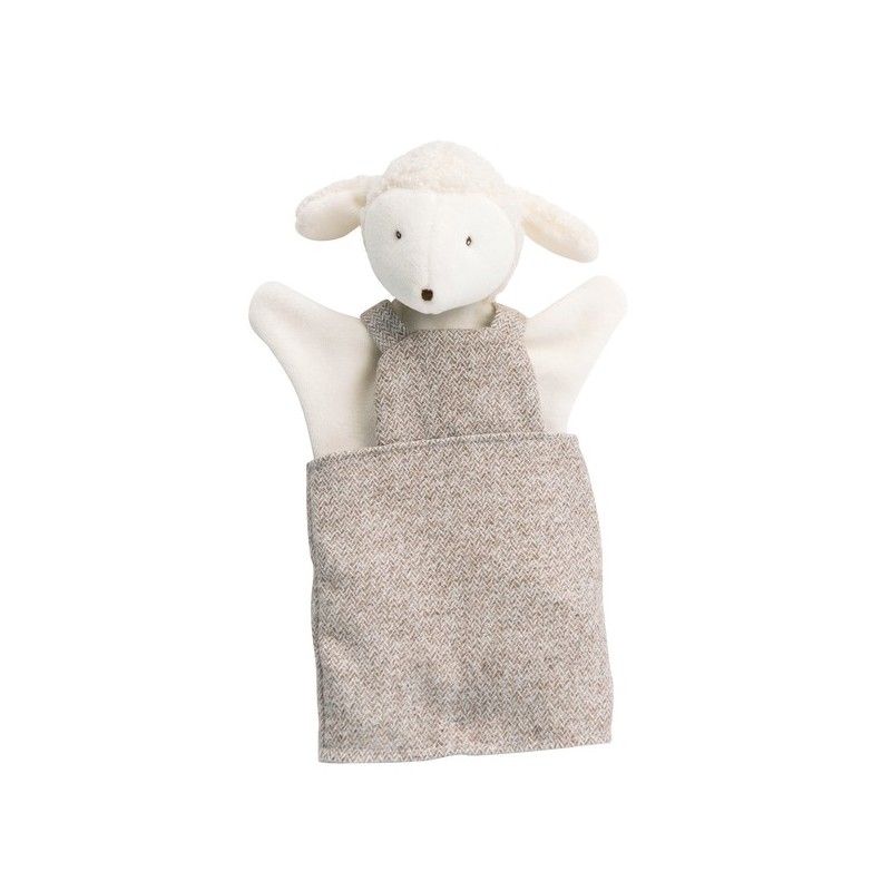 Marionette Albert, das Schaf, La grande Famille, Moulin Roty