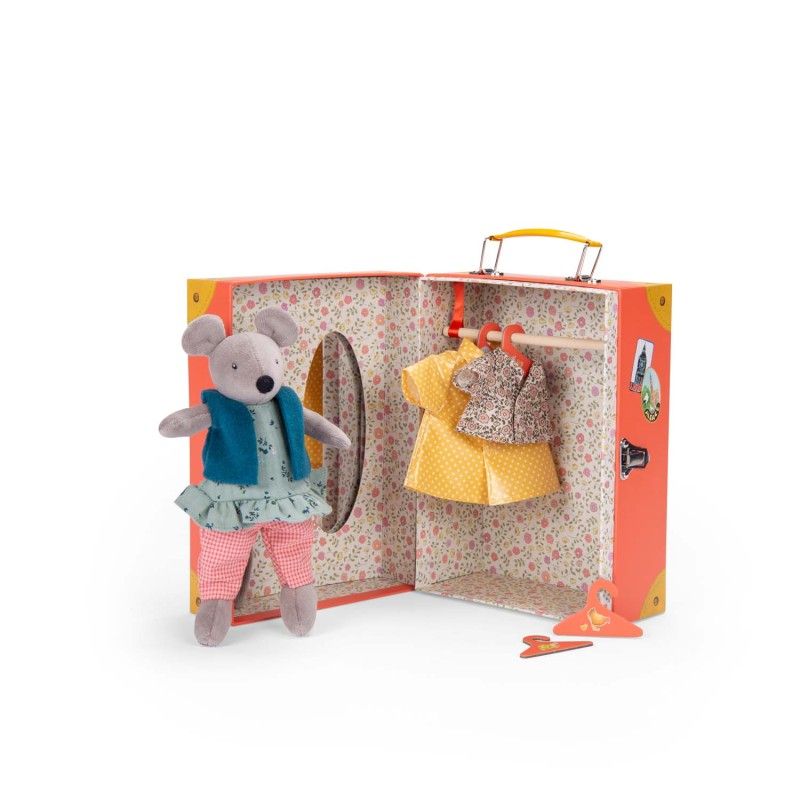 Kleiner Koffer- Schrank Nini, La Grande Famille, Moulin Roty