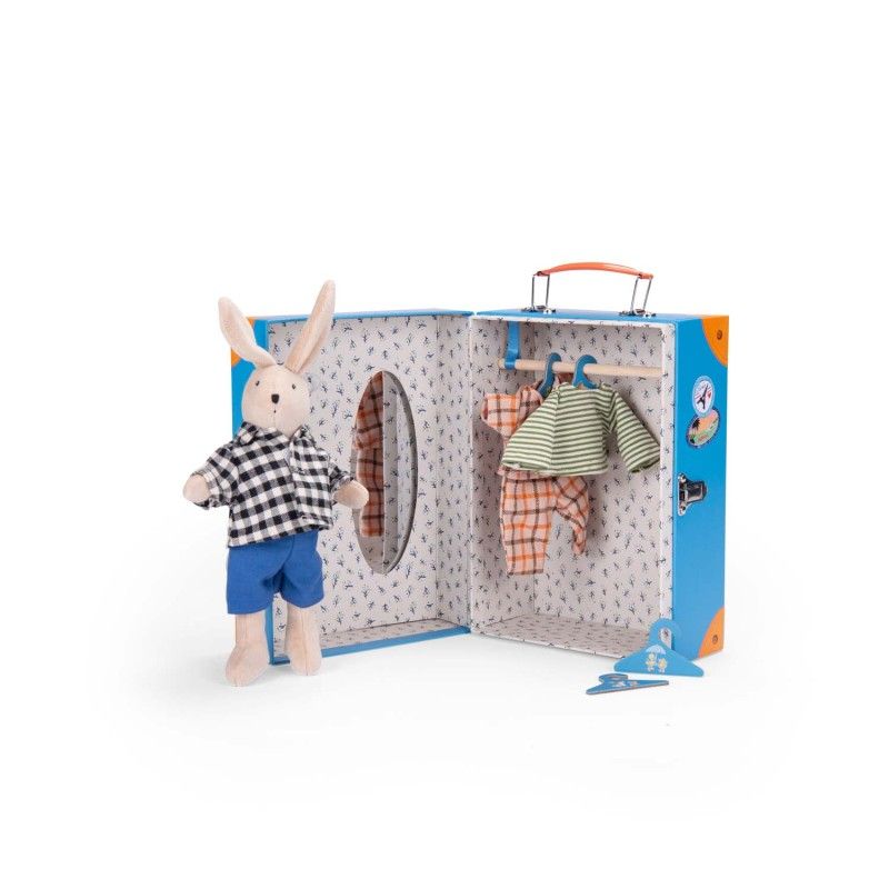 Kleiner Koffer- Schrank, Sylvain, La Grande Famille, Moulin Roty