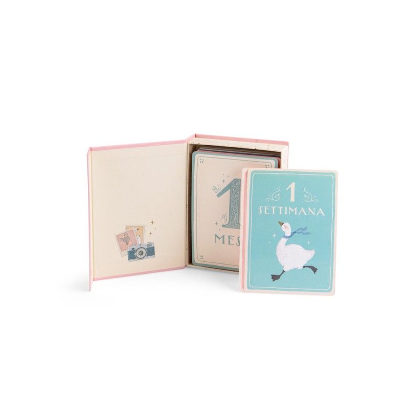 Karten Meine ersten 12 Monate IT, La Petite Ecole de Danse, Moulin Roty