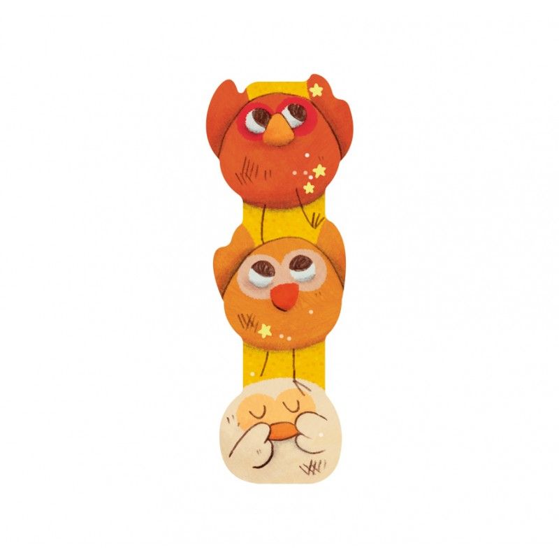 Lettre en bois I jaune L'alphabet, Moulin Roty 