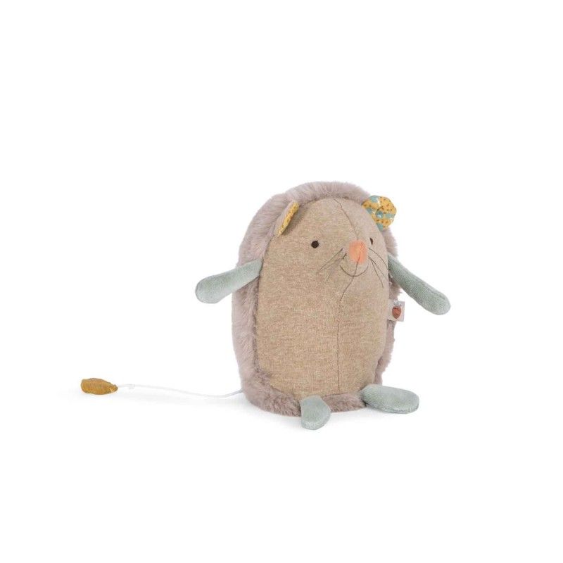 Musik Puppe Igel, Trois Petits Lapins, Moulin Roty