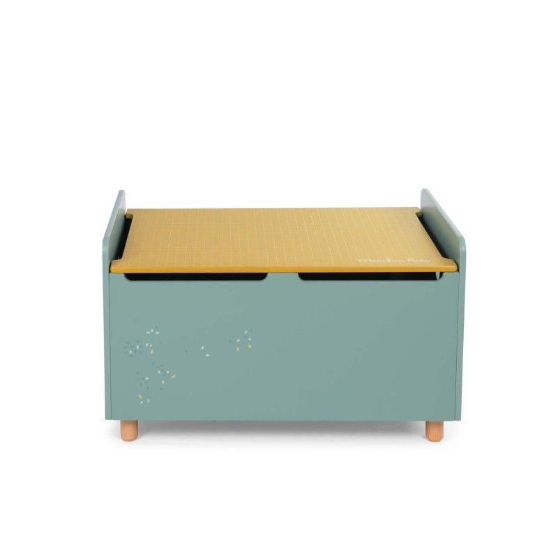 Spielzeugtruhe, Trois petits lapins, Moulin Roty