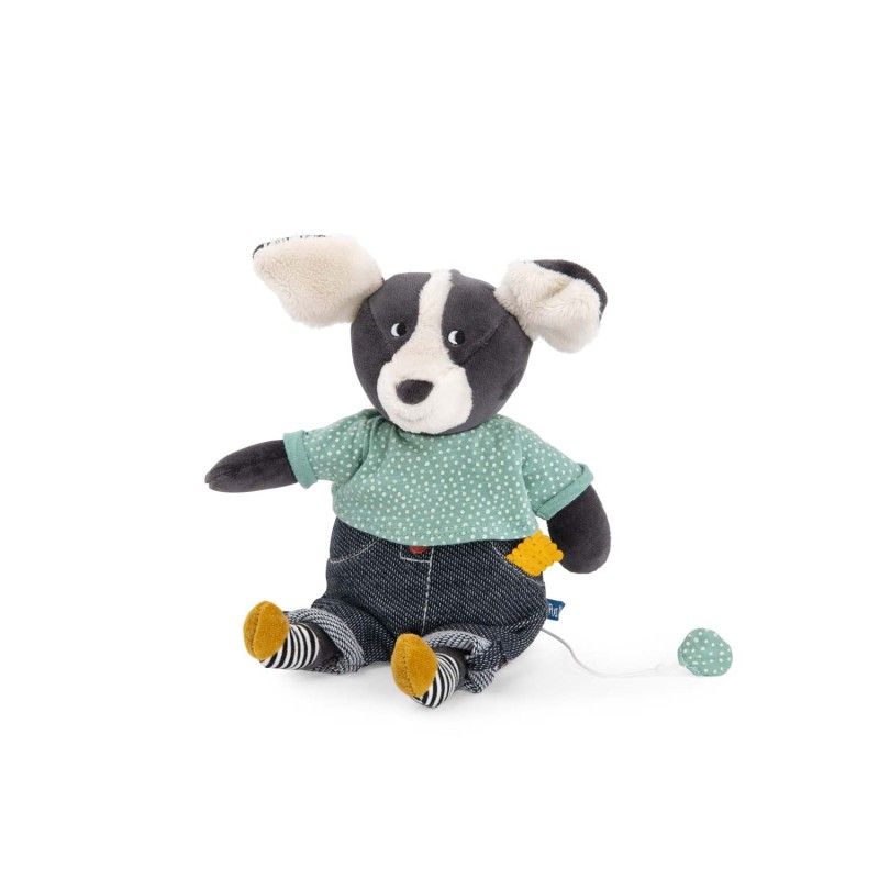 Musik Puppe Hund, Puce & Pilou, Moulin Roty
