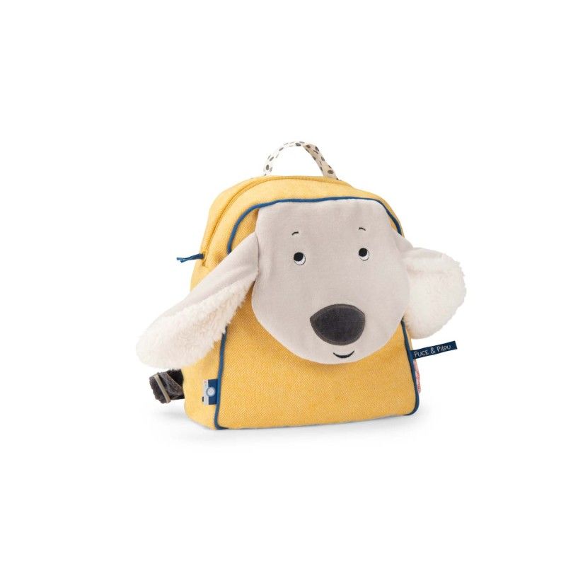 Rucksack Hund gelb, Puce & Pilou, Moulin Roty