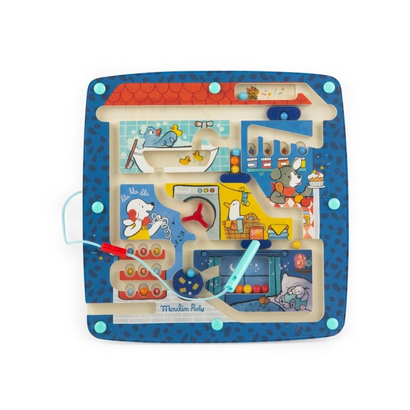 Motorik Labyrinth magnetisch, Puce & Pilou, Moulin Roty