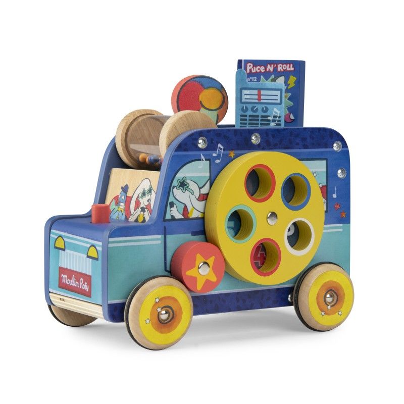 Multiaktivitätswagen, Puce & Pilou, Moulin Roty