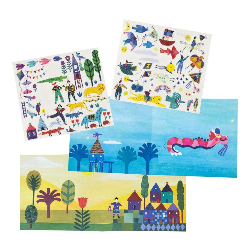 Rubbelbilder, Les Comètes Filantes, Moulin Roty