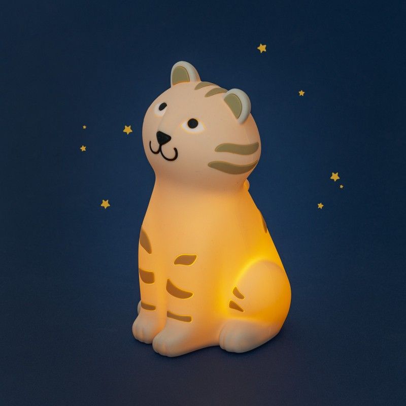 Nachtlicht Lampe Tiger, La forêt Mawa, Moulin Roty