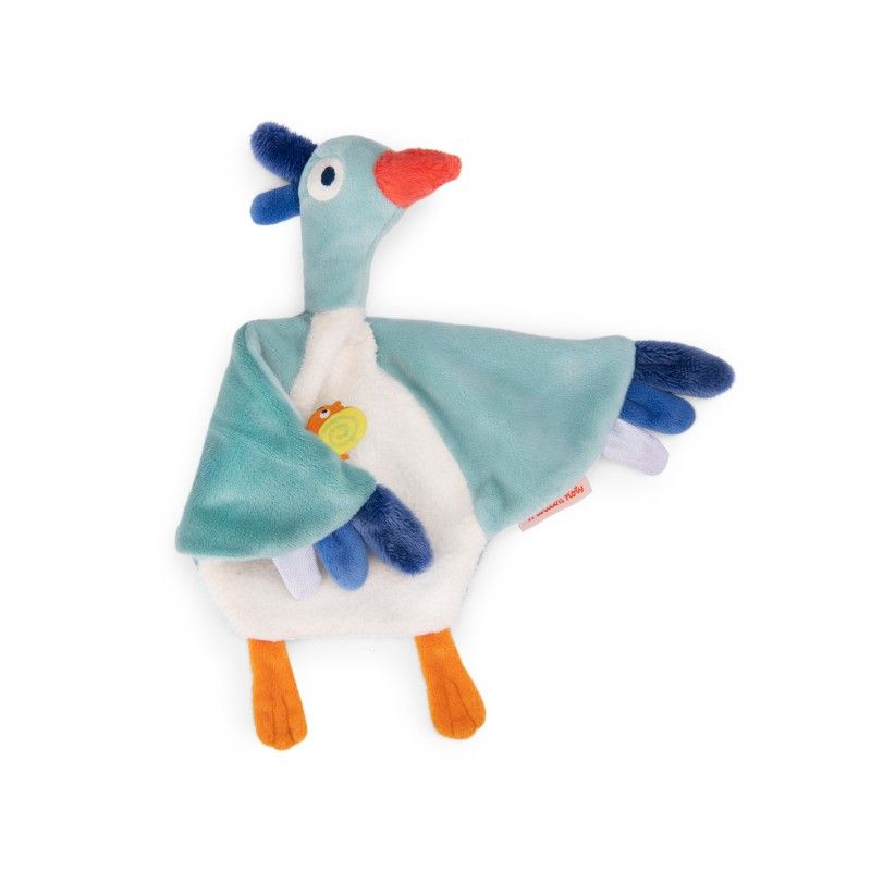 Kuscheltier Vogel, La mare aux grenouilles, Moulin Roty