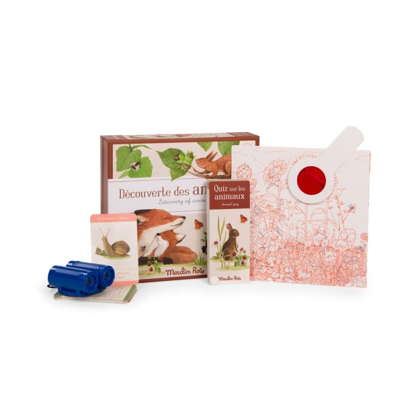 Entdeckungsbox Gartentiere FR - EN, Le Jardin du Moulin, Moulin Roty
