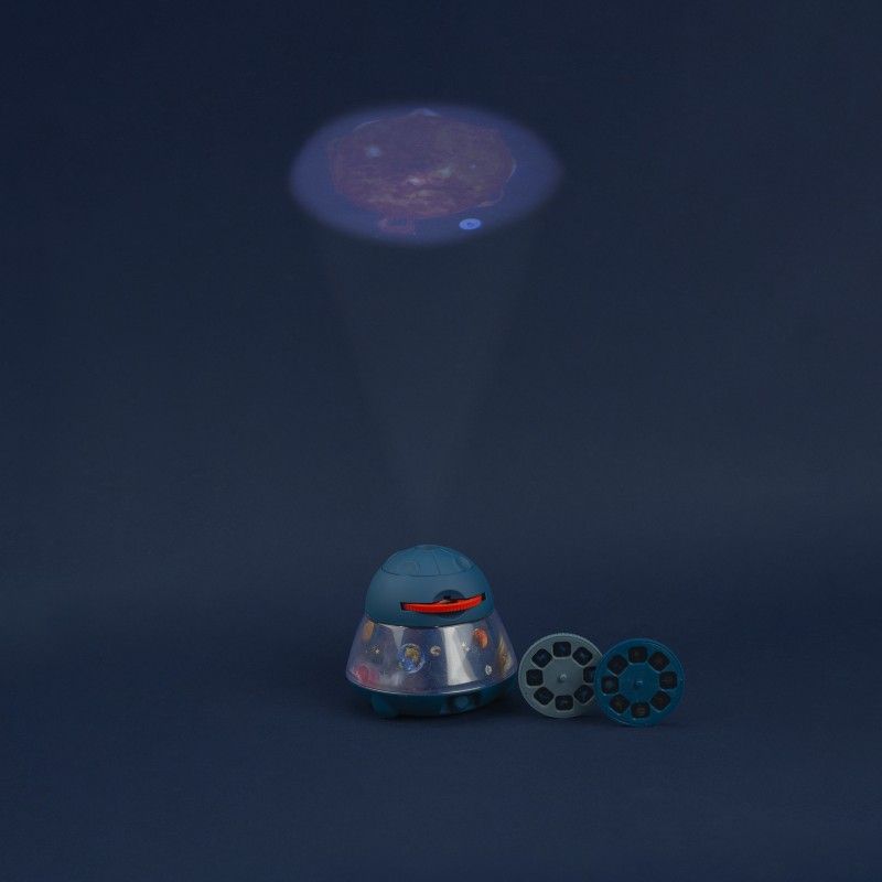 Grosser Weltraumprojektor, Der Entdecker, Le Jardin du Moulin, Moulin Roty