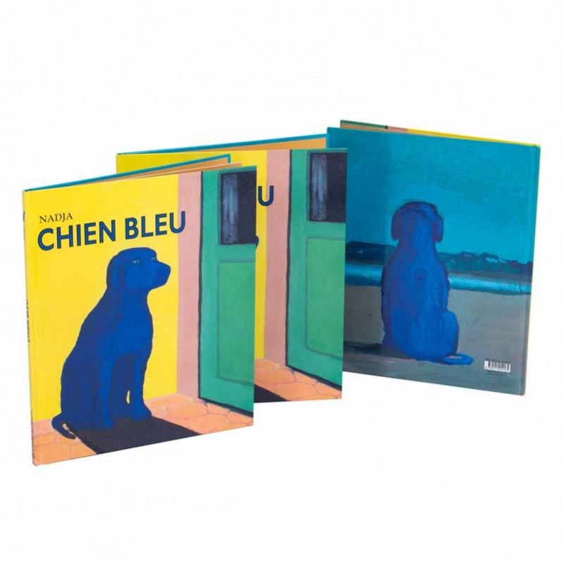 Livre Chien bleu de Nadja, Ecole des Loisiers, Moulin Roty