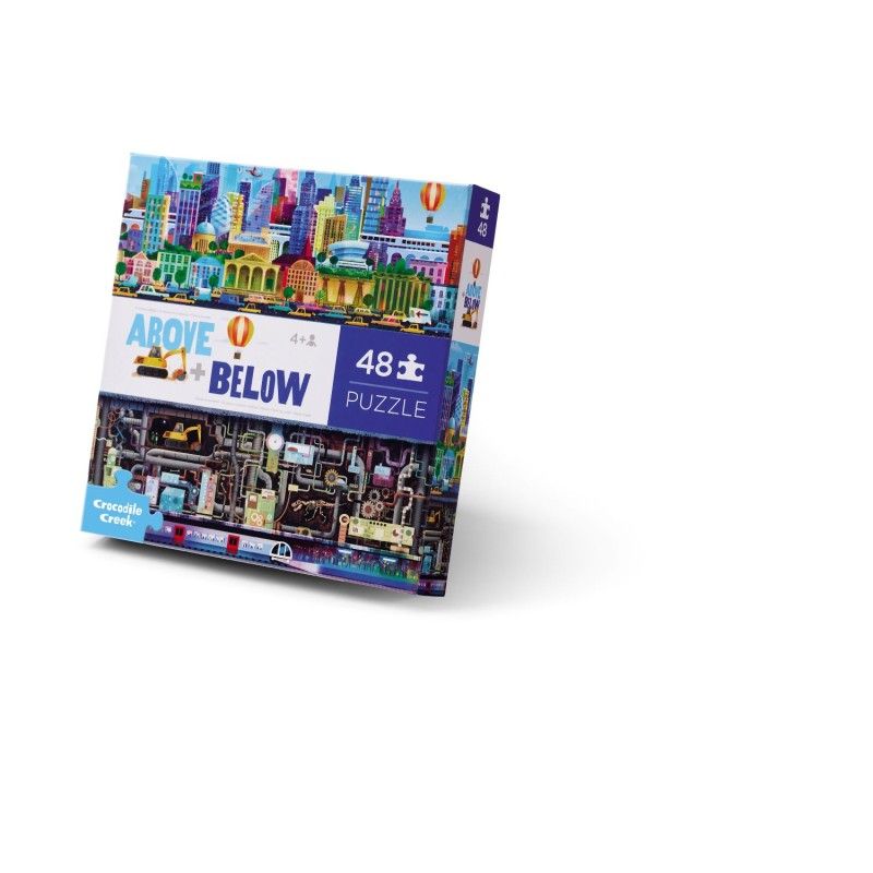 48 pcs Above & Below,City, Crocodile Creek