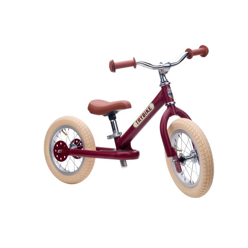 Laufrad vintage, red matt, Trybike