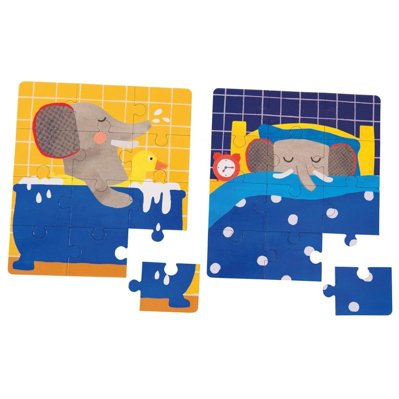 Puzzle 36 Teile,  Les Popipop, Moulin Roty