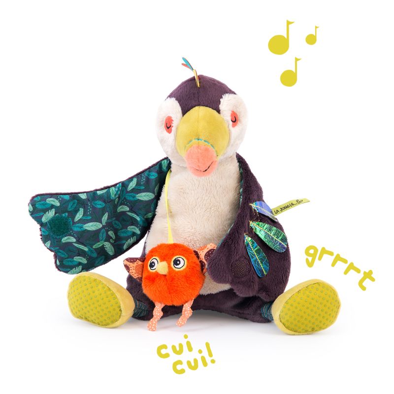 Toucan Pakou musical, Dans la jungle, Moulin Roty