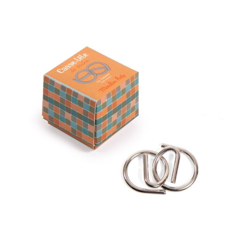 Geduldsspiel für die Tasche Zwillinge, Les Petites Merveilles, Moulin Roty