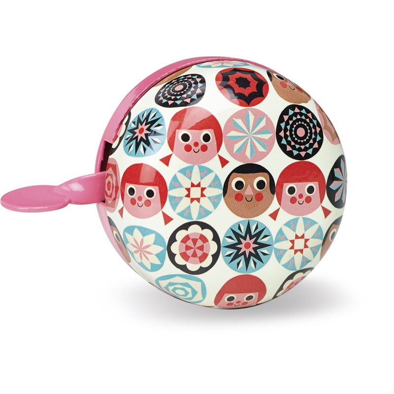 Fahrradklingel Menschen, Ingela P. Arrhenius, Draussen aktiv, Vilac