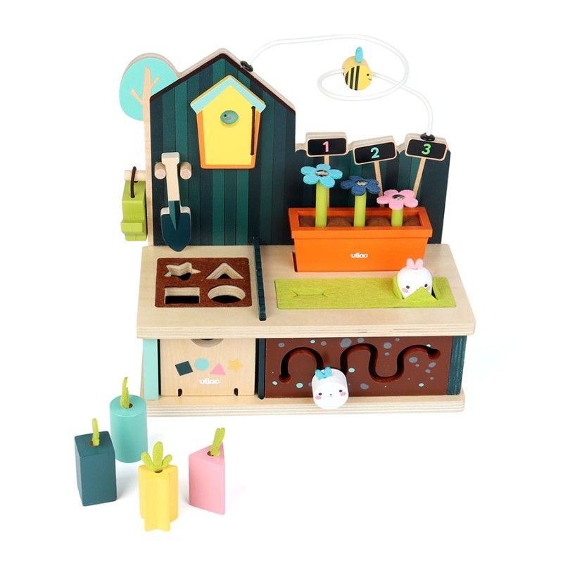 Aktivitäten Tischchen Garten, Vilac