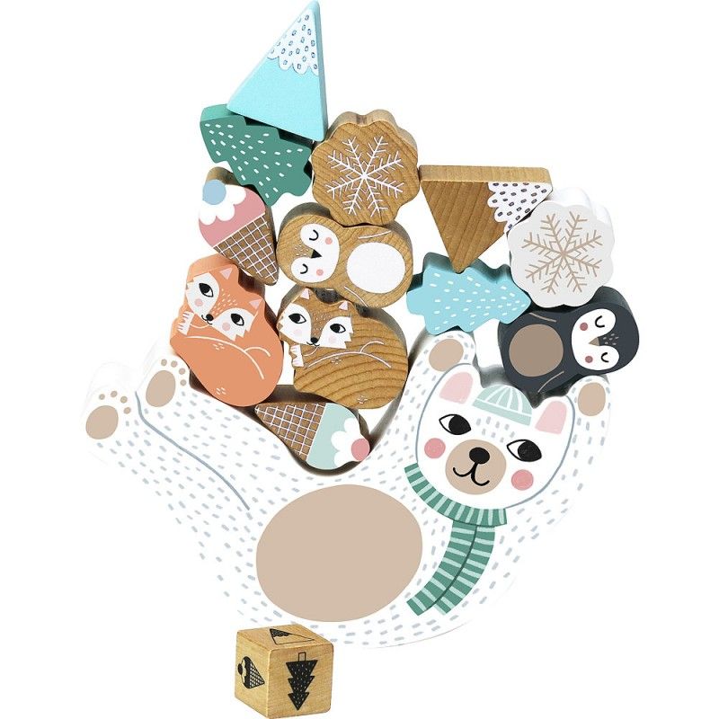 Stapelspiel Eddy der Bär, Michelle Carlslund, Vilac