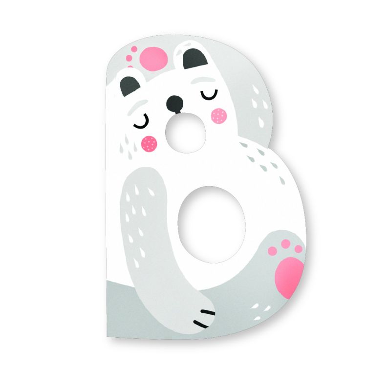 Buchstabe aus Holz B, M.Carlslund, Vilac