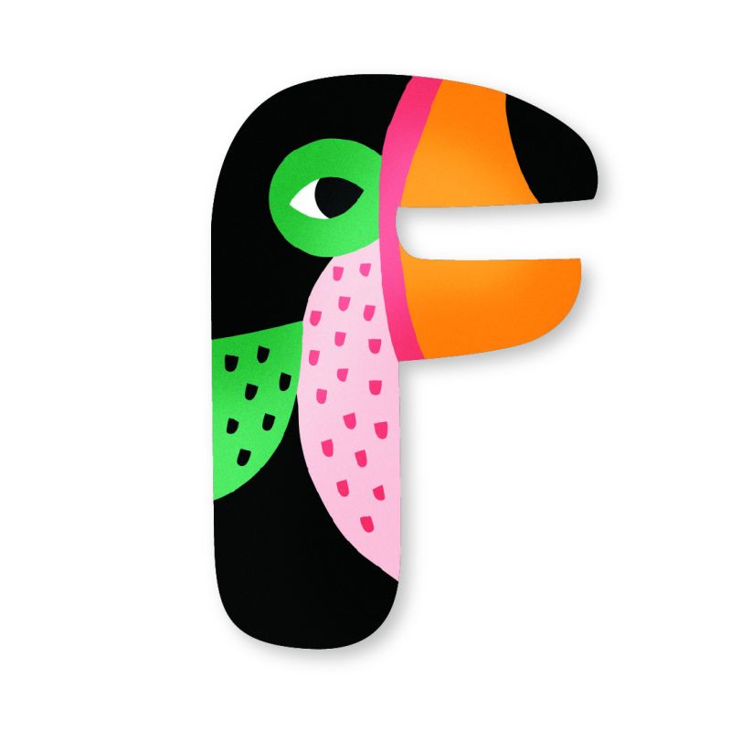 Lettre F, M.Carlslund, Vilac