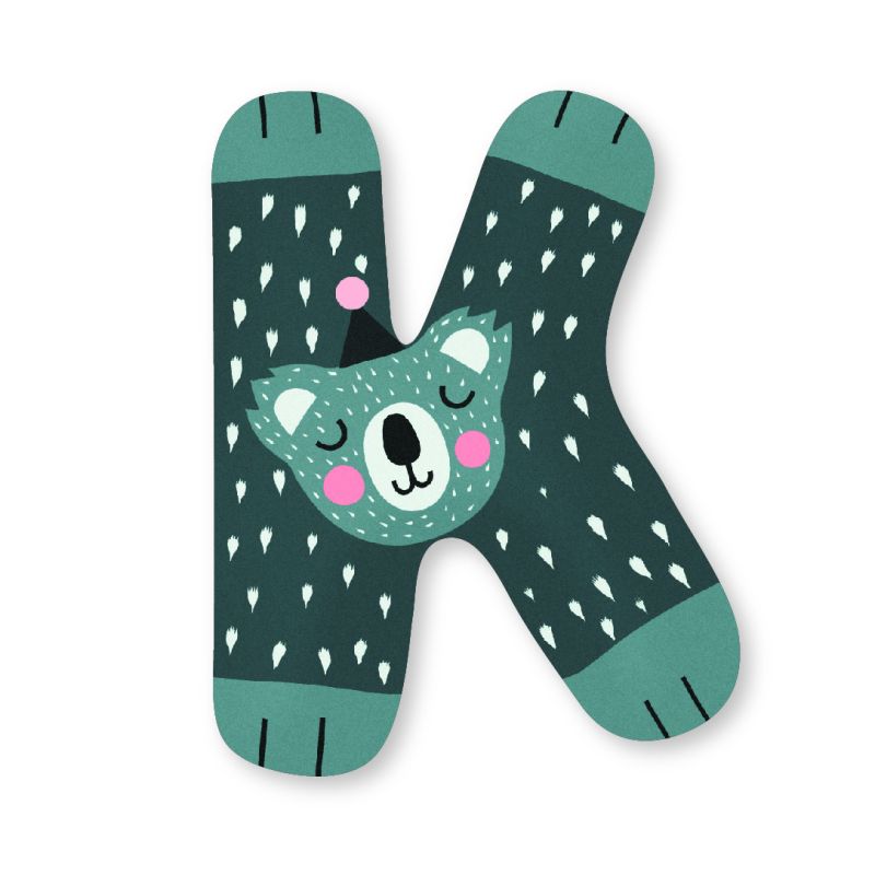 Lettre K, M.Carlslund, Vilac