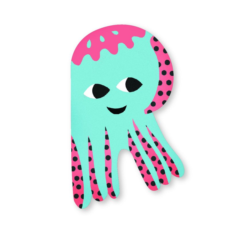 Buchstabe aus Holz R, M.Carlslund, Vilac