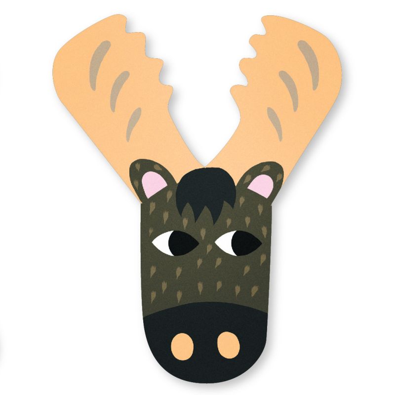 Buchstabe aus Holz, M.Carlslund, Vilac