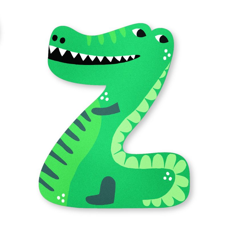 Buchstabe aus Holz Z, M.Carlslund, Vilac