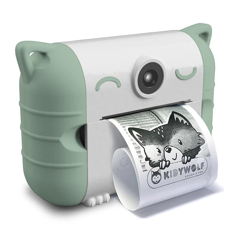 Sofortbildkamera grün, Kidywolf