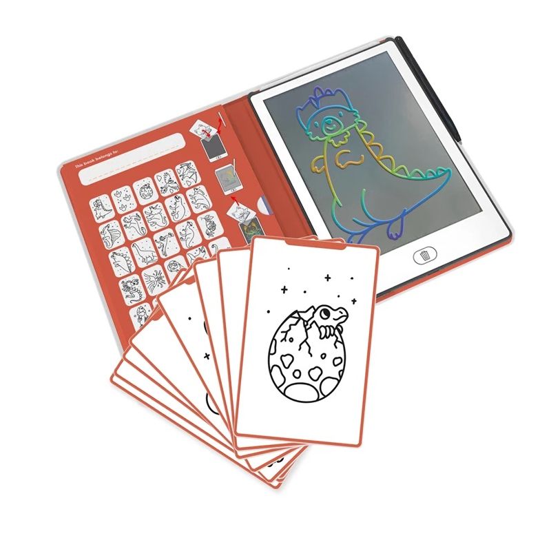 Leuchtende Designtafel mini Dino, Kidywolf