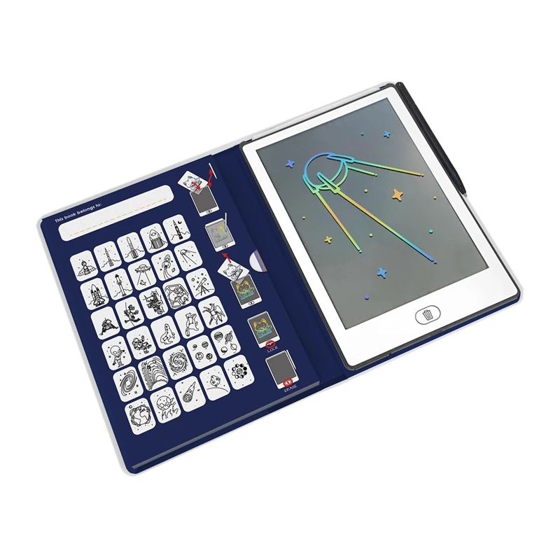 Leuchtende Designtafel mini Weltraum, Kidywolf