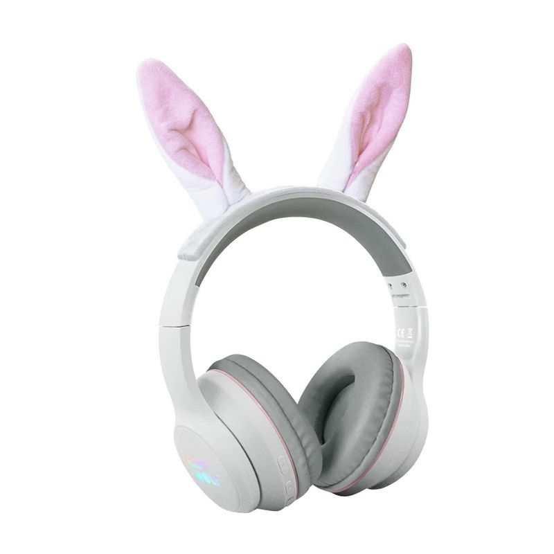Kopfhörer Bluetooth mit Hasenohren, Kidywolf