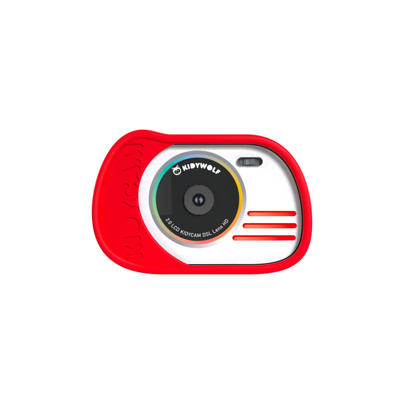 Kidy Camera - red version,  Kinderkamera, Kidywolf