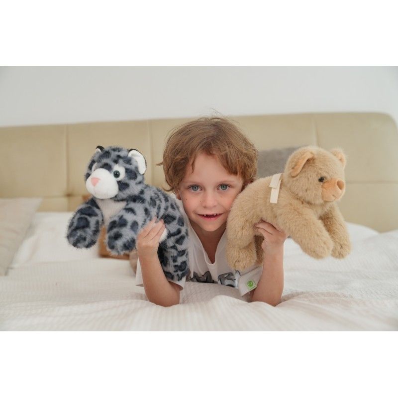 Schneeleopard Sky Kuschelfreund Snuggle Friend, One Love