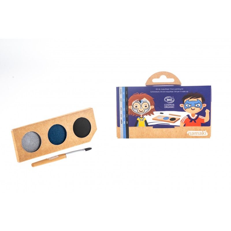 Knight & Superhero Face Painting Kit - 3 colors, Namaki