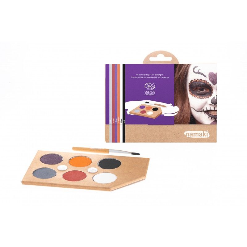 Worlds of Horrors Face Painting Kit - 6 colors, Namaki